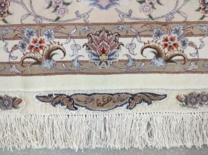 Ковер шерсть с шелком 3Х5, ручная работа Tabriz G16 — изображение 7