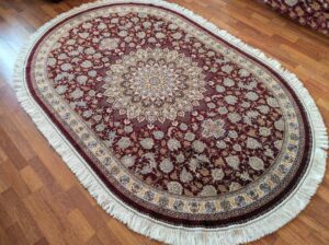 Ковер Elisa Silk Qum MG102 red oval — изображение 2