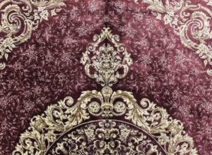Шелковый ковер 2,1х1,3 Versace purple-gold GMS5 — изображение 3