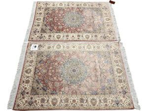Прикроватные коврики малинового цвета Tabriz GSS-1524 coral/S — изображение 3