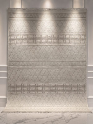 Однотонный ковер скандинавский стиль, кремовый, Serenity GLP13 cream