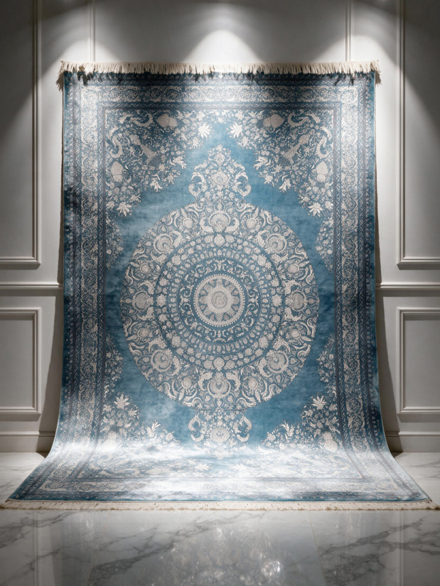 шелковый ковер Versace